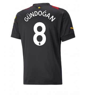 Manchester City Ilkay Gundogan #8 Bortedrakt 2022-23 Kortermet